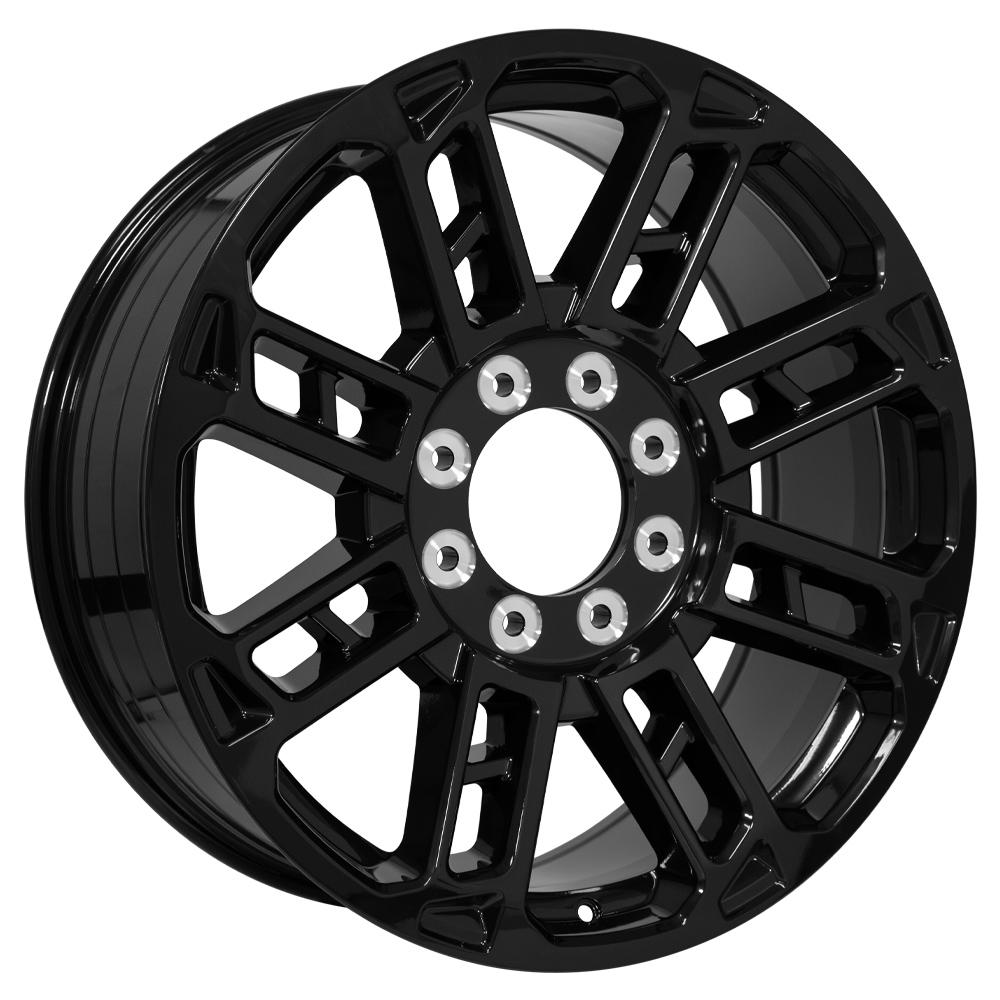 OE Wheels FR62 22x9 8x170 40et Gloss Black Wheel