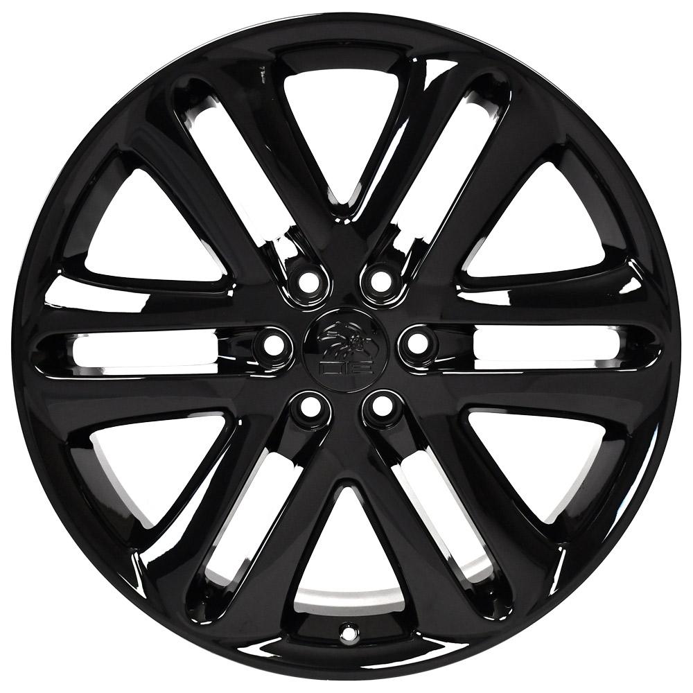 OE Wheels FR76 22x9 6x135 44et Gloss Black Wheel