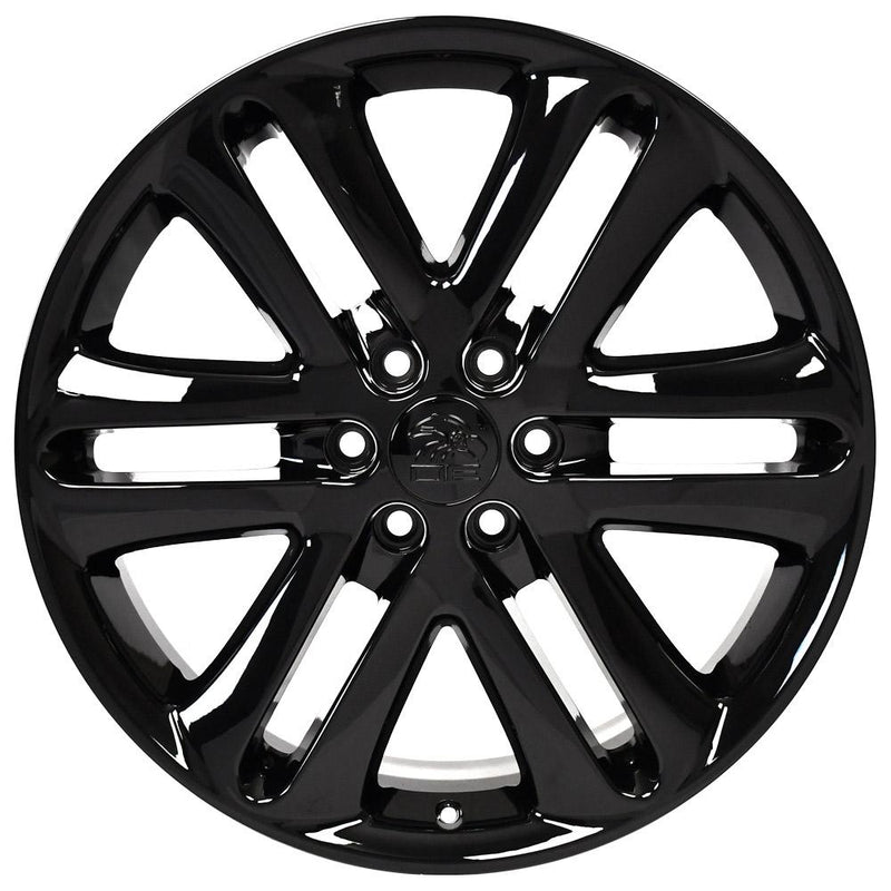 OE Wheels FR76 22x9 6x135 44et Gloss Black Wheel