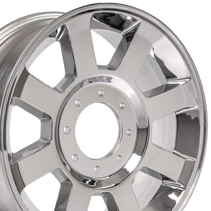 OE Wheels FR78 20x8 8x170 40et Chrome Wheel