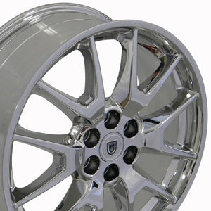 OE Wheels CA12 20x8 6x120 53et Chrome Wheel