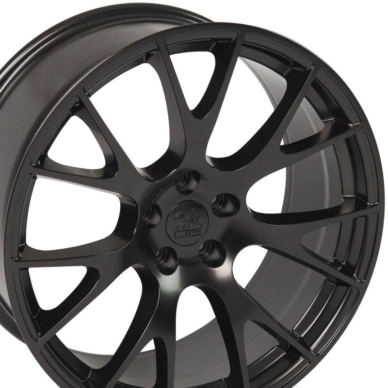 OE Wheels DG15 20x9 5x115 18et Satin Black Wheel