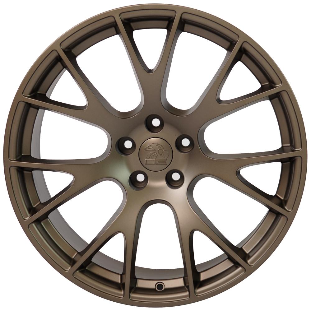OE Wheels DG69 22x10 5x139.7 25et Satin Bronze Wheel