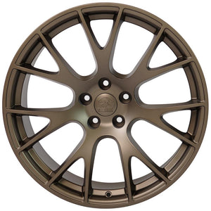 OE Wheels DG69 22x10 5x139.7 25et Satin Bronze Wheel