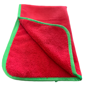 16x24 Premium Microfiber Towel Red