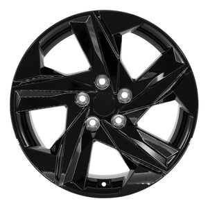 OE Wheels HY12 17x7 5x114.3 49et Gloss Black Wheel