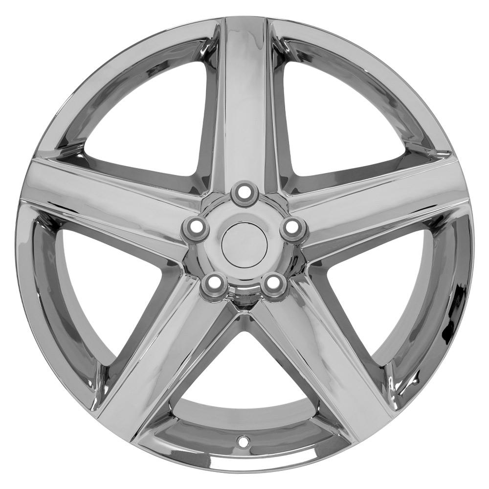 OE Wheels JP06 20x9 5x127 34.75et Chrome Wheel