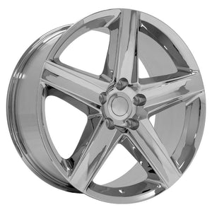 OE Wheels JP06 20x9 5x127 34.75et Chrome Wheel