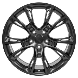OE Wheels JP16 20x8.5 5x127 42et Satin Black Wheel