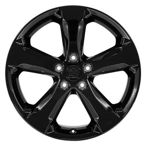 OE Wheels JP28 20x8.5 5x127 50et Gloss Black Wheel