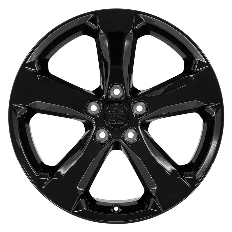 OE Wheels JP28 20x8.5 5x127 50et Gloss Black Wheel