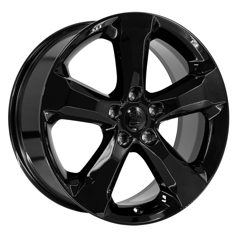 OE Wheels JP28 20x8.5 5x127 50et Gloss Black Wheel
