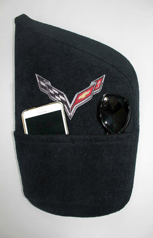 Corvette C7 Black Console Cover 2014-2019