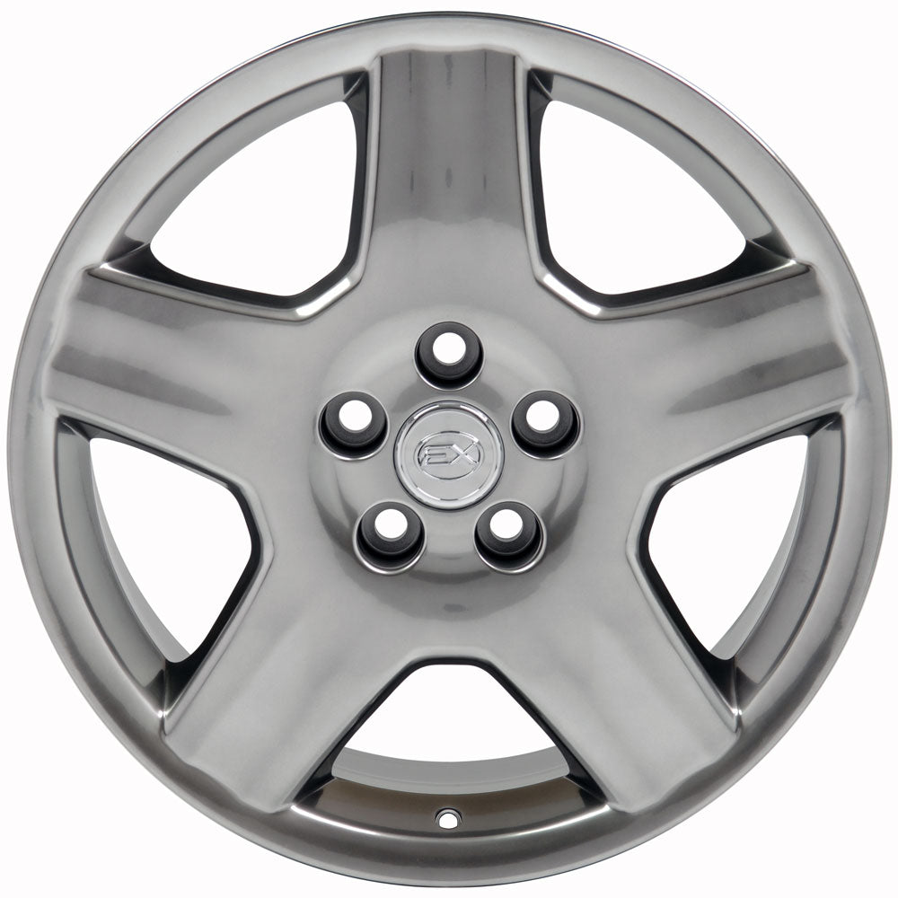 OE Wheels LX02 18x7.5 5x114.3 45et Gloss Hyper Black Wheel