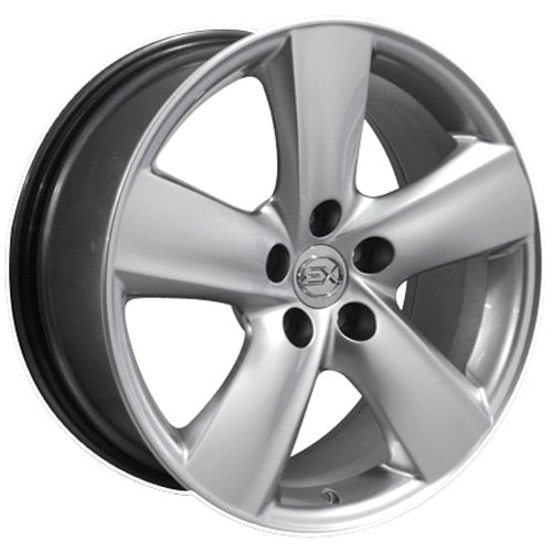 OE Wheels LX19 18x8 5x114.3 35et Gloss Hyper Silver Wheel