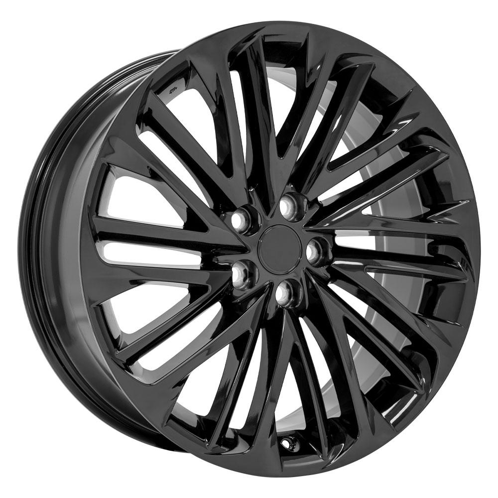 OE Wheels LX58 20x8 5x114.3 30et Gloss Black Wheel