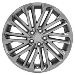OE Wheels LX58 20x8 5x114.3 30et Gloss Hyper Silver Wheel