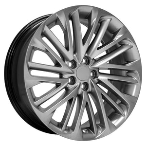 OE Wheels LX58 20x8 5x114.3 30et Gloss Hyper Silver Wheel