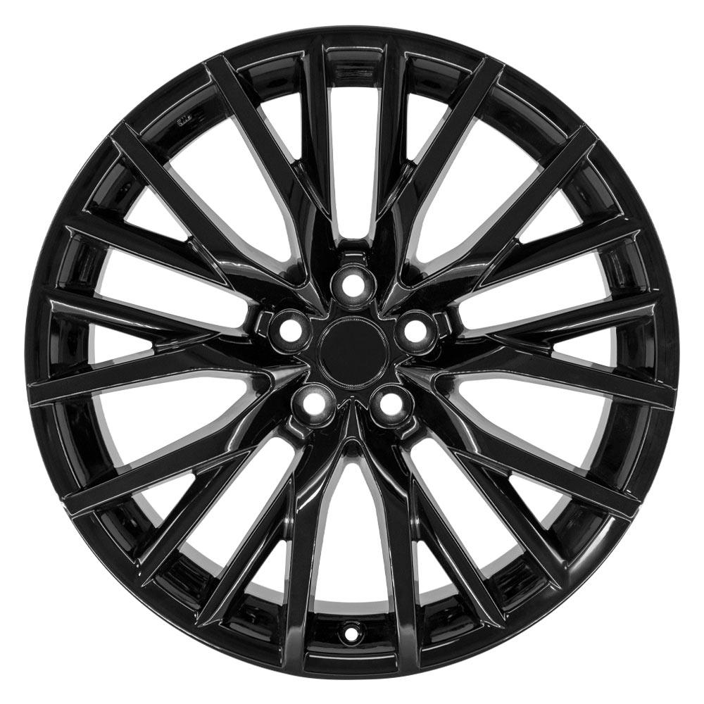 OE Wheels LX59 20x8 5x114.3 30et Gloss Black Wheel