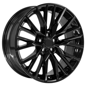 OE Wheels LX59 20x8 5x114.3 30et Gloss Black Wheel