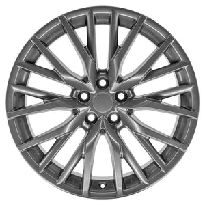 OE Wheels LX59 20x8 5x114.3 30et Gloss Hyper Silver Wheel