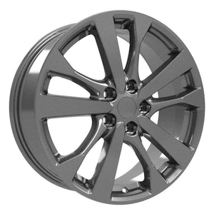 OE Wheels NS30 18x7.5 5x114.3 55et Gloss Gunmetal Wheel