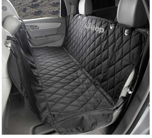 Jeep Pet Hammock Black with Logo