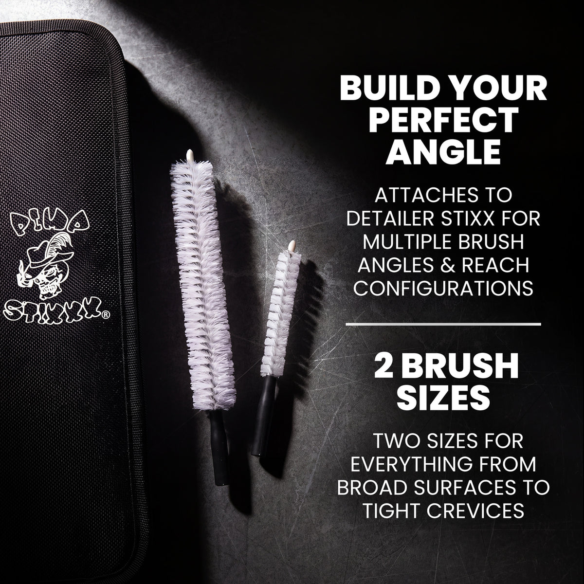Pimp Stixxx Brush Attachment Kit