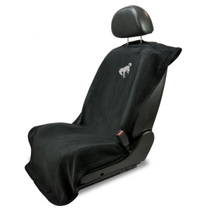 Ford Bronco Black Car Seat Cover Towel