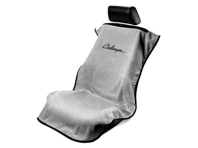 Dodge Challenger Grey Car Seat Cover Towel