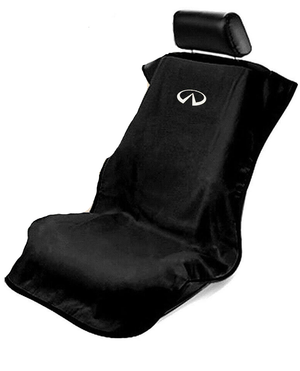 Infiniti Black Car Seat Cover Towel