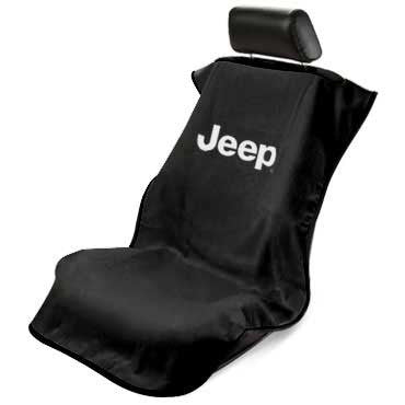 Jeep Black Car Seat Cover Towel