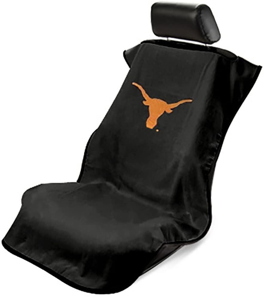 University of Texas Longhorns Black Car Seat Cover Towel