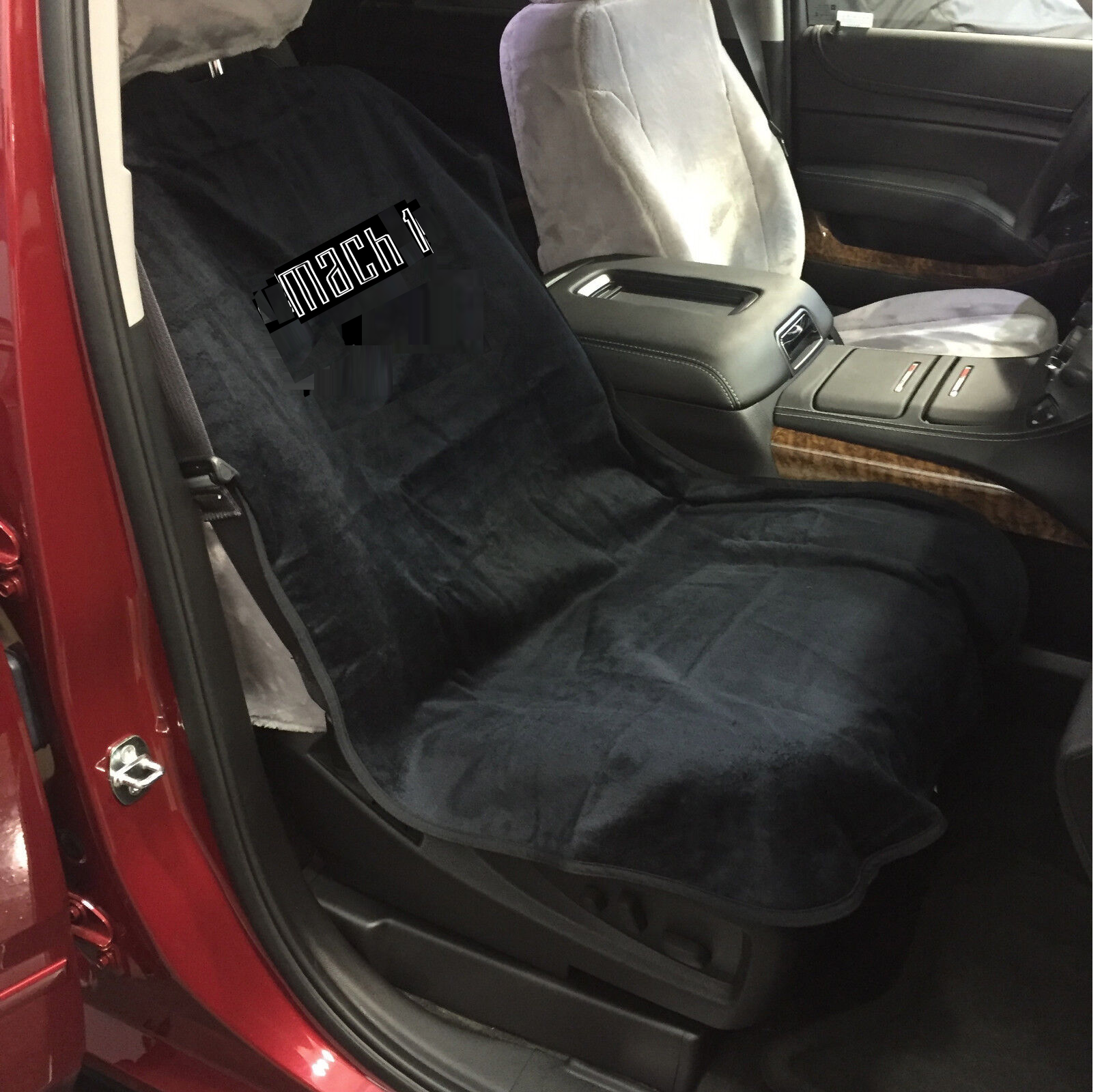 Mach1 Black Car Seat Cover Towel
