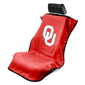University of Oklahoma Red Car Seat Cover Towel