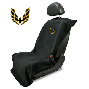 Trans Am FireBird Black Car Seat Cover Towel