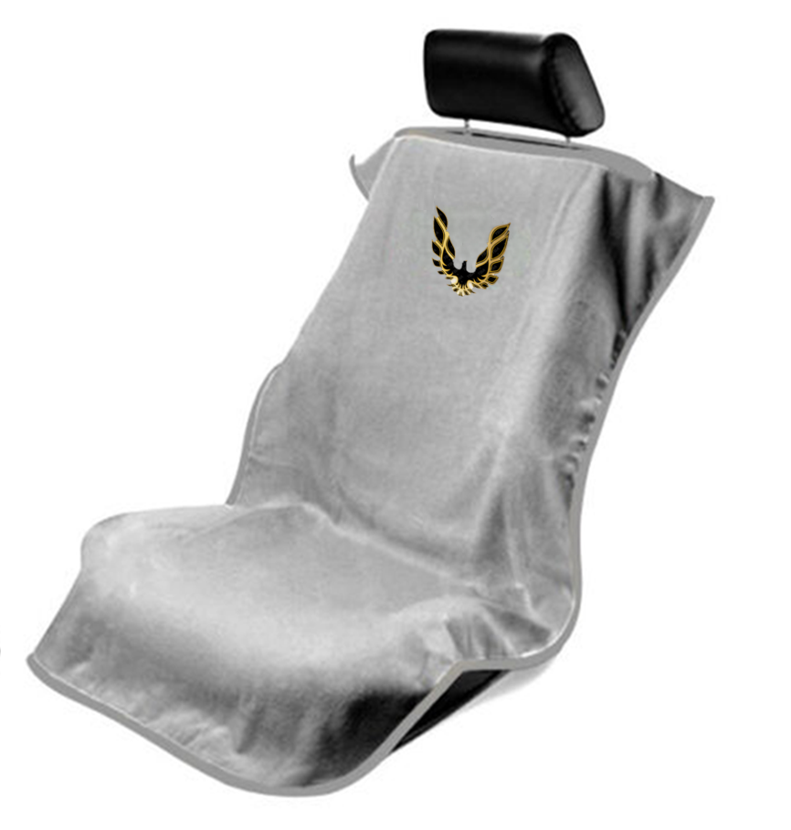 Trans Am FireBird Grey Car Seat Cover Towel