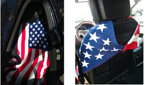 American Flag Seat Cover Towel2Go
