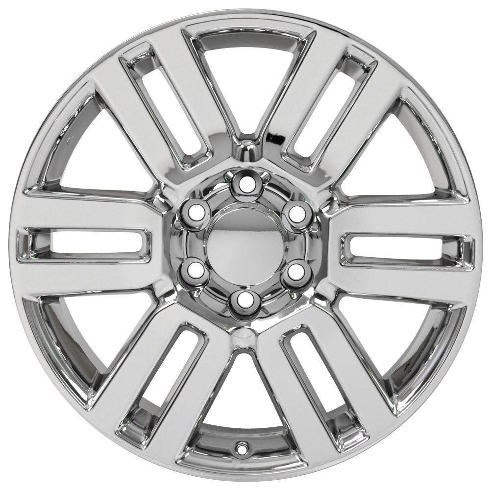 OE Wheels TY10 20x7 6x139.7 15et Chrome Wheel