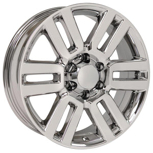 OE Wheels TY10 20x7 6x139.7 15et Chrome Wheel