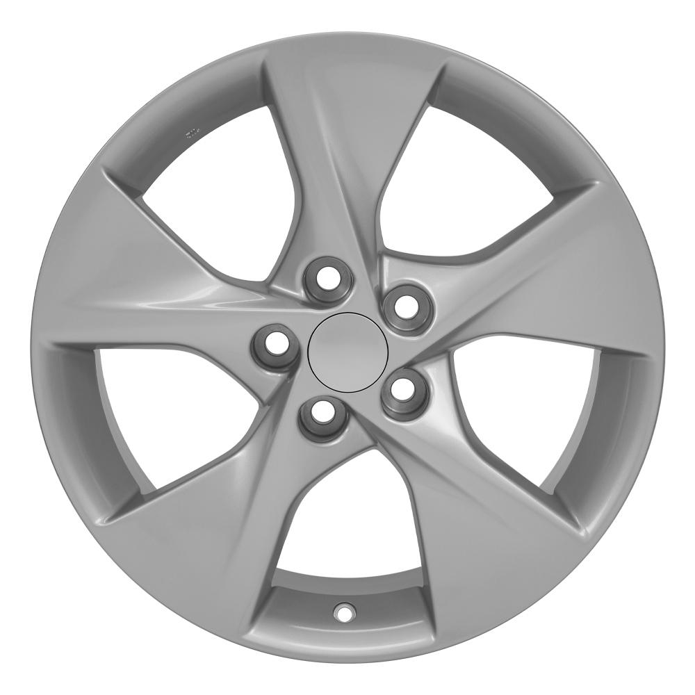 OE Wheels TY12 18x7.5 5x114.3 45et Gloss Silver Wheel