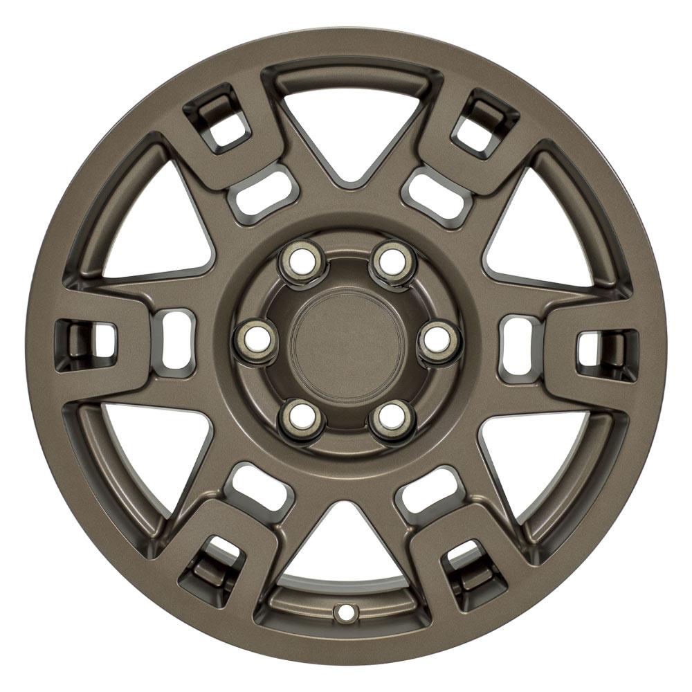 OE Wheels TY16B 17x7 6x139.7 4et Satin Bronze Wheel