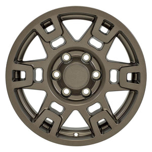 OE Wheels TY16B 17x7 6x139.7 4et Satin Bronze Wheel