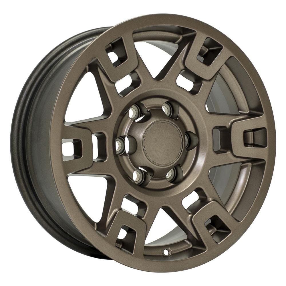 OE Wheels TY16B 17x7 6x139.7 4et Satin Bronze Wheel