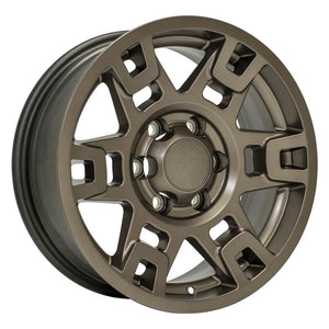OE Wheels TY16B 17x7 6x139.7 4et Satin Bronze Wheel