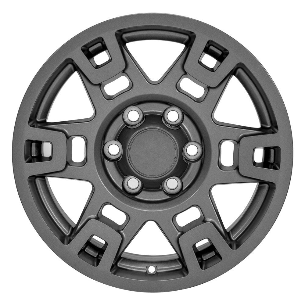 OE Wheels TY16B 17x7 6x139.7 4et Satin Graphite Wheel