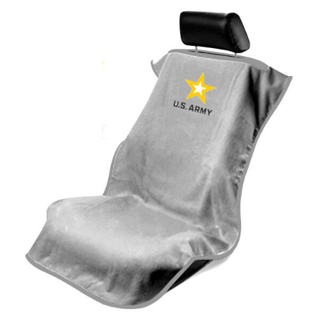 US Army Grey Car Seat Cover Towel