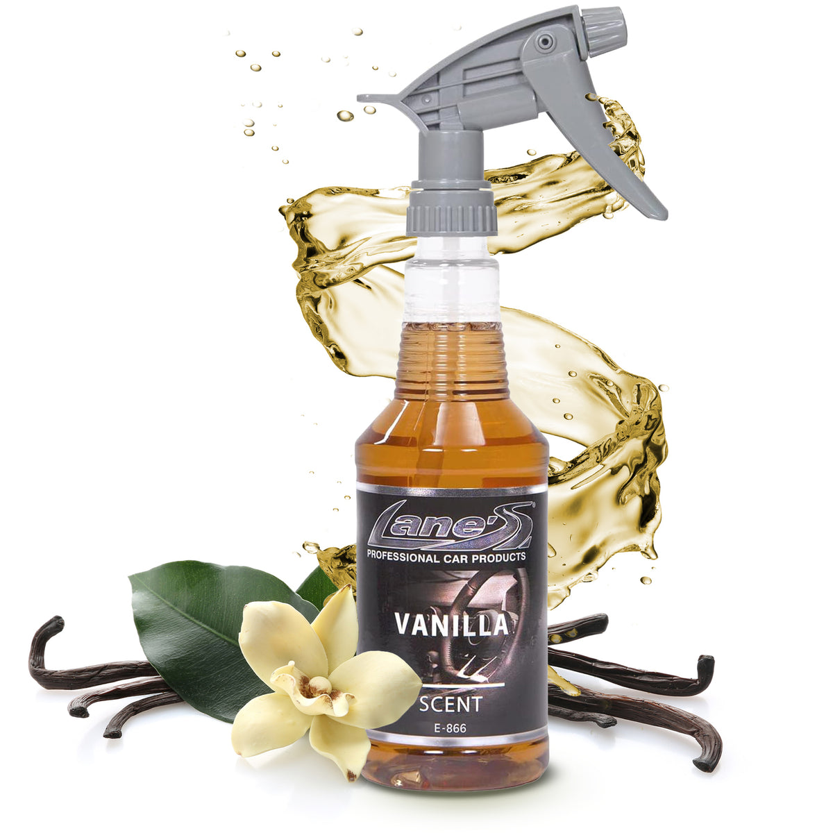 Vanilla Smell Car Air Freshener Spray – Odor Eliminator for Autos