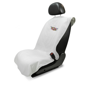 Cadillac Emblem Grey Car Seat Cover Towel