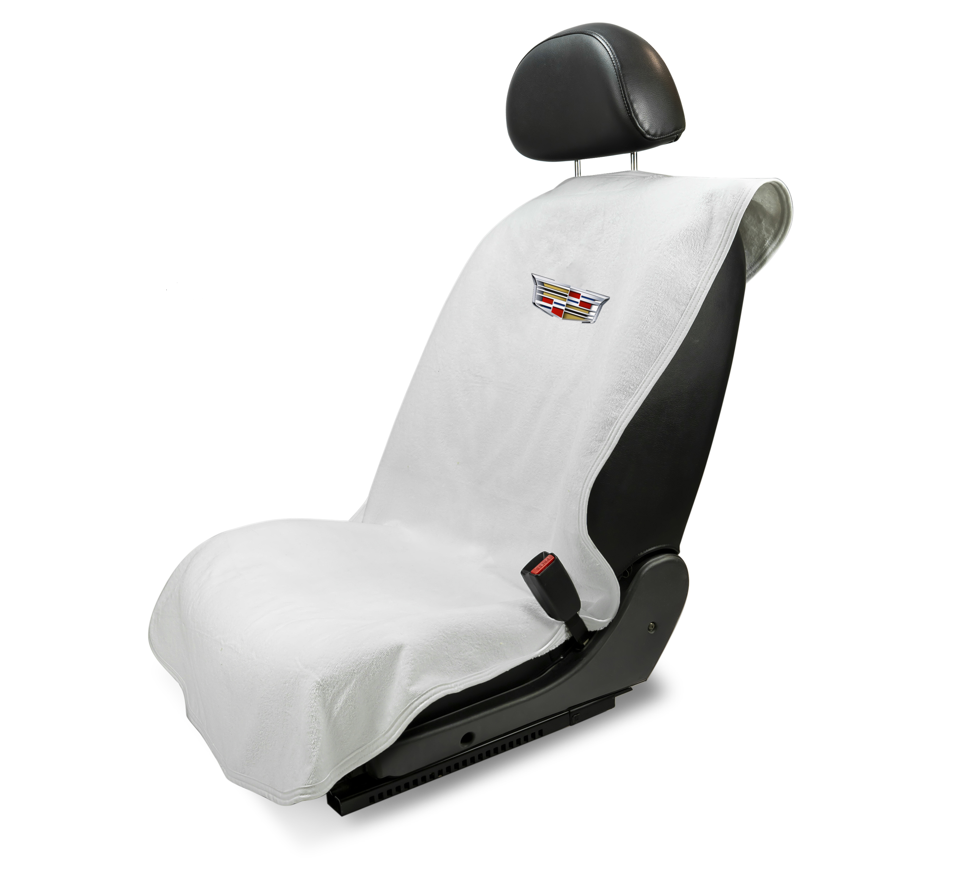 Cadillac Emblem Grey Car Seat Cover Towel